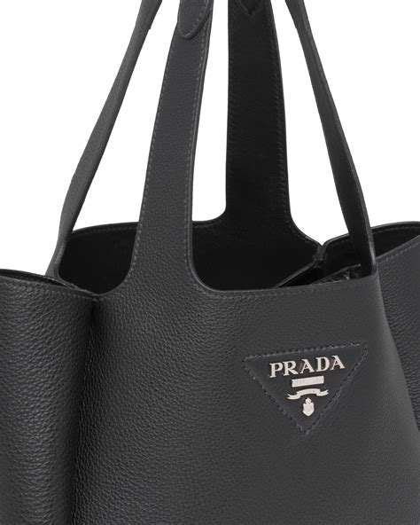 prada dynamique|Prada Dynamique leather handbag.